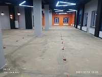 Укладка резинового спортивного покрытия 